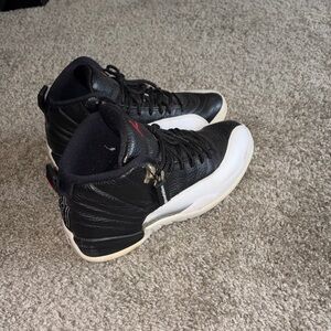 Jordan Black and White Sneakers